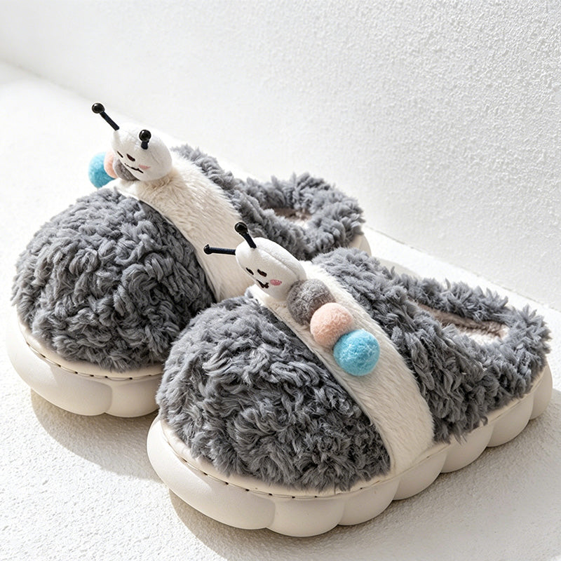 CouldNook Carrot Colorblock Open Toe House Slippers - Playful Display Accent