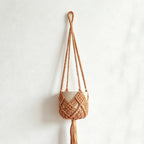 CouldNook Macrame Hanging Basket - Plant Holder Decor