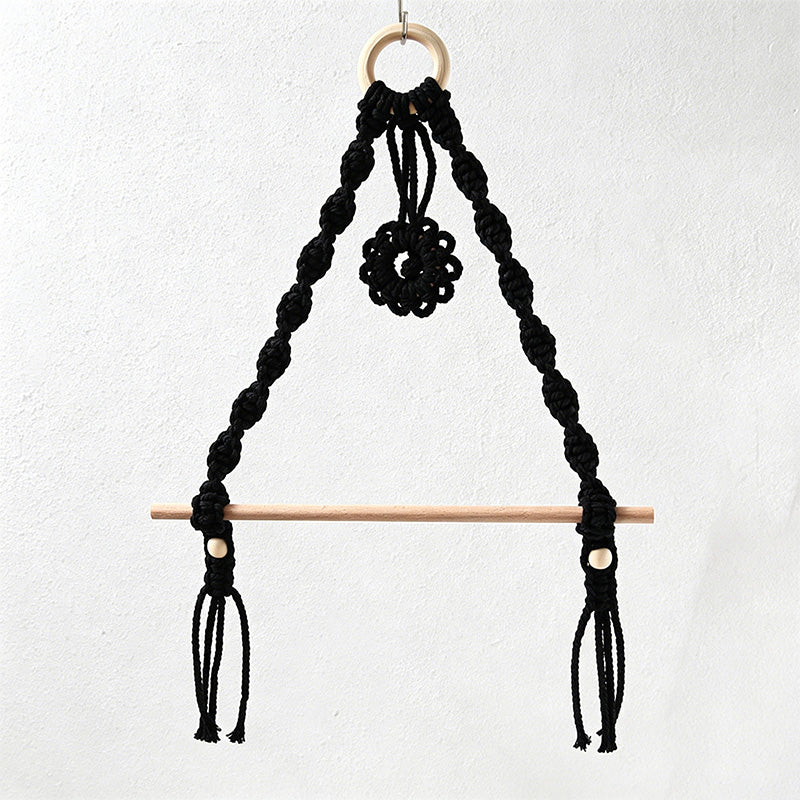 CouldNook Macrame Paper Towel Holder - Kitchen Wall Accent Decor