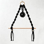 CouldNook Macrame Paper Towel Holder - Kitchen Wall Accent Decor