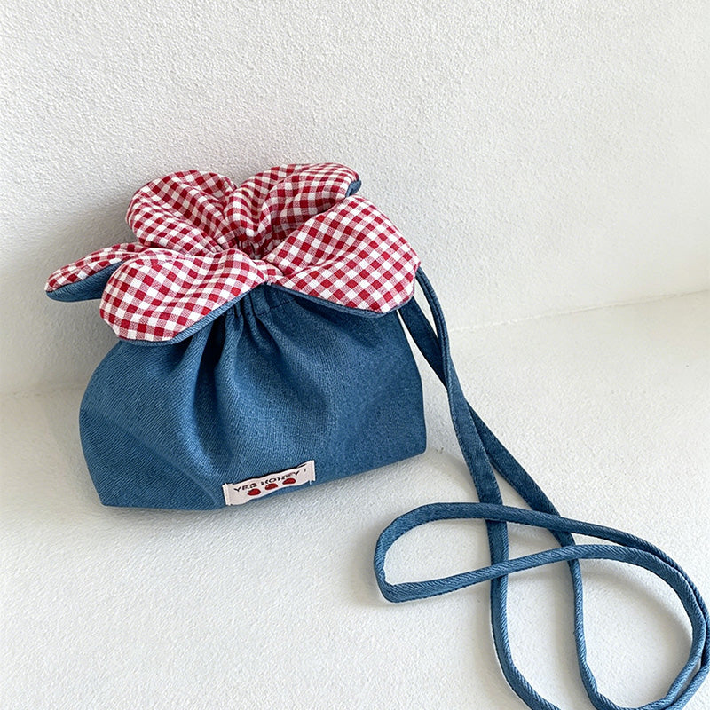 CouldNook Crossbody Drawstring Flower Bag - Giftable Carry Accent