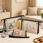 CouldNook Transparent Dot Makeup Pouch - Vanity Storage Accent