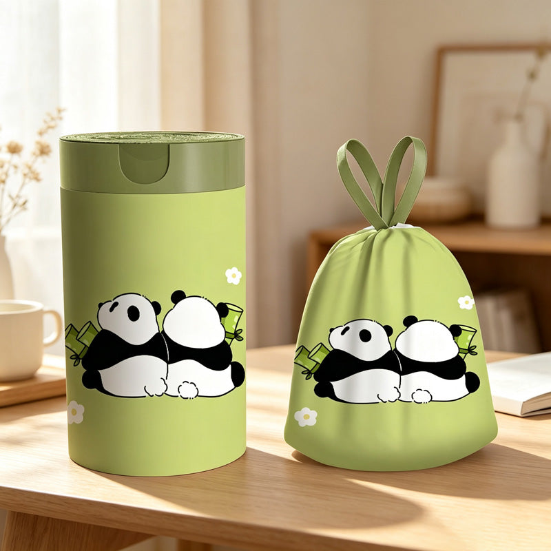CouldNook Handled Waste Drawstring Waste Bag - Daily Home Accent (MK2PPAS6H16TW17)