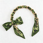 CouldNook 16.54’’ Printed Bow Chain Bag Strap - Soft Accent