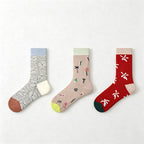 CouldNook Textured Colorful Textured Hosiery - Cozy Corner Accent
