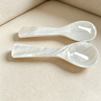 CouldNook Shell Condiment Spoon - Comfortable Handheld Shape Table Setting