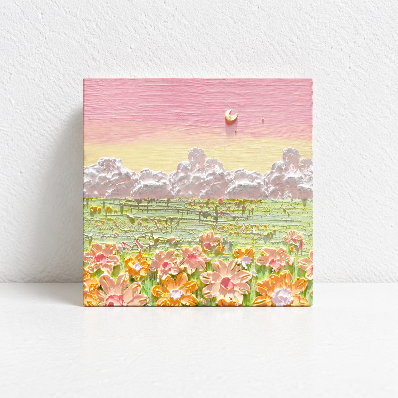 CouldNook Art Sticky Notes - Dreamy Landscape Memo Pad