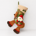 CouldNook Reindeer Christmas Stocking - Character Rider and Dangling Hooves