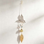 CouldNook Hummingbird Suncatcher - Feather Or Faceted Pendant Hanging Designs