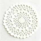 CouldNook Hand Crochet Cotton Coaster & Table Runner - Boho Table Decor