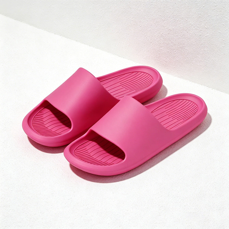 CouldNook Lightweight EVA Open Toe Slide Slippers - Indoor Outdoor Accent