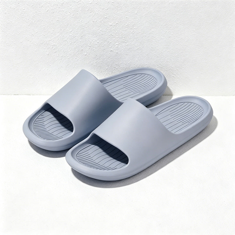 CouldNook Lightweight EVA Open Toe Slide Slippers - Indoor Outdoor Accent
