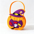 CloudNook Halloween Felt Candy Bag‑Kids Trick or Treat Handbag