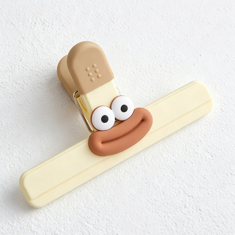 CouldNook Animal Face Pour Spout Bag Clip - Snack Bag Helper
