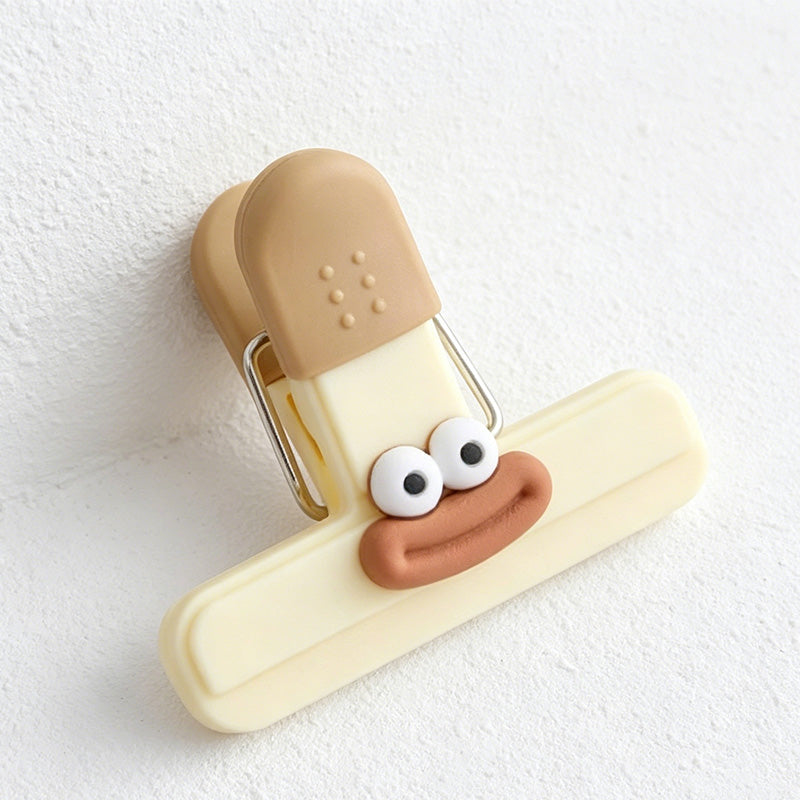 CouldNook Animal Face Pour Spout Bag Clip - Snack Bag Helper