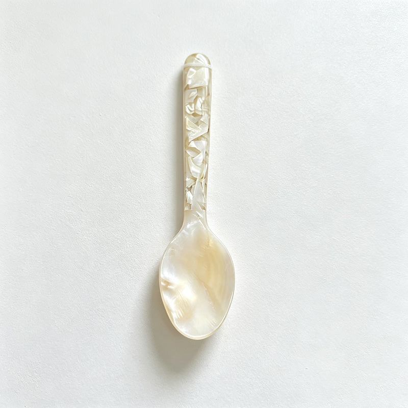 CouldNook Shell Dessert Spoon - Long Mosaic Handle Gift Options