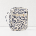 CouldNook Quilted Cotton Book Storage Bag‑Portable Travel Prayer Book Protector Pouch