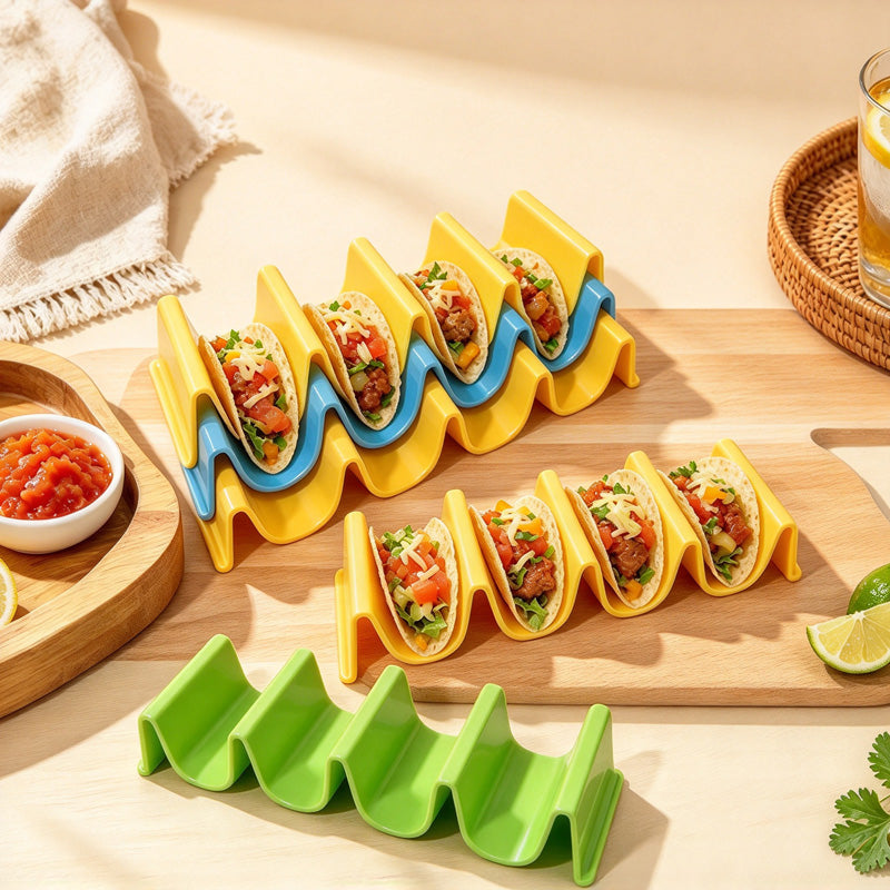 CouldNook Wave Taco Holder - Stackable Serving Rack