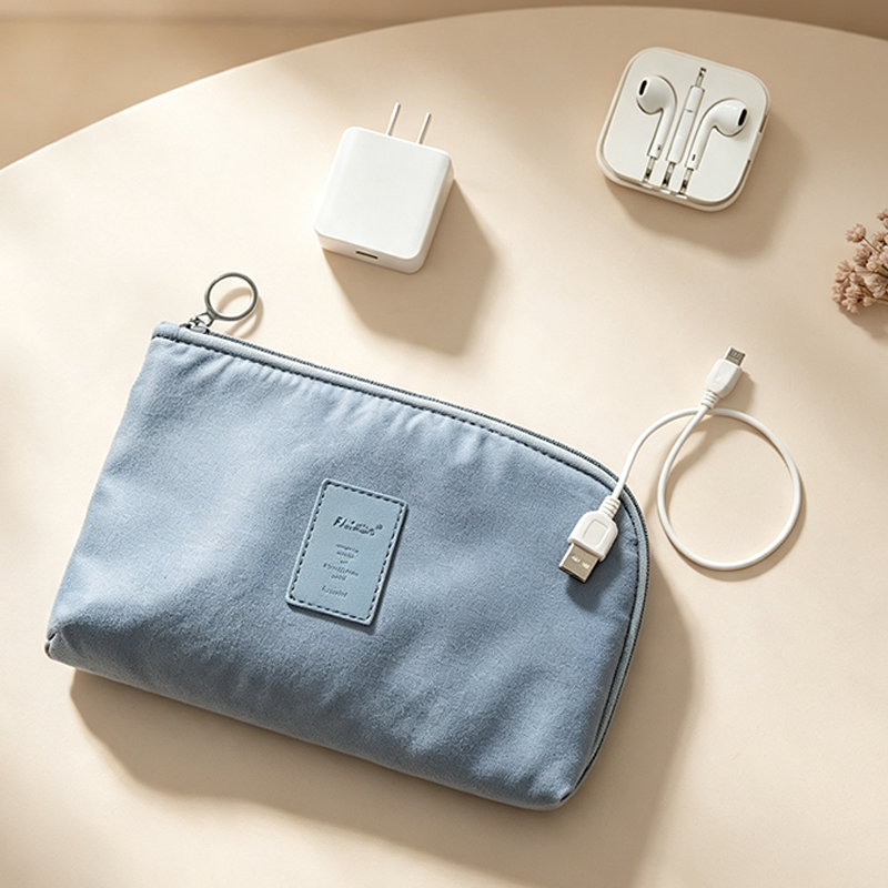 CouldNook Simple Printed Zip Organizer Bag - Tidy Daily Companion