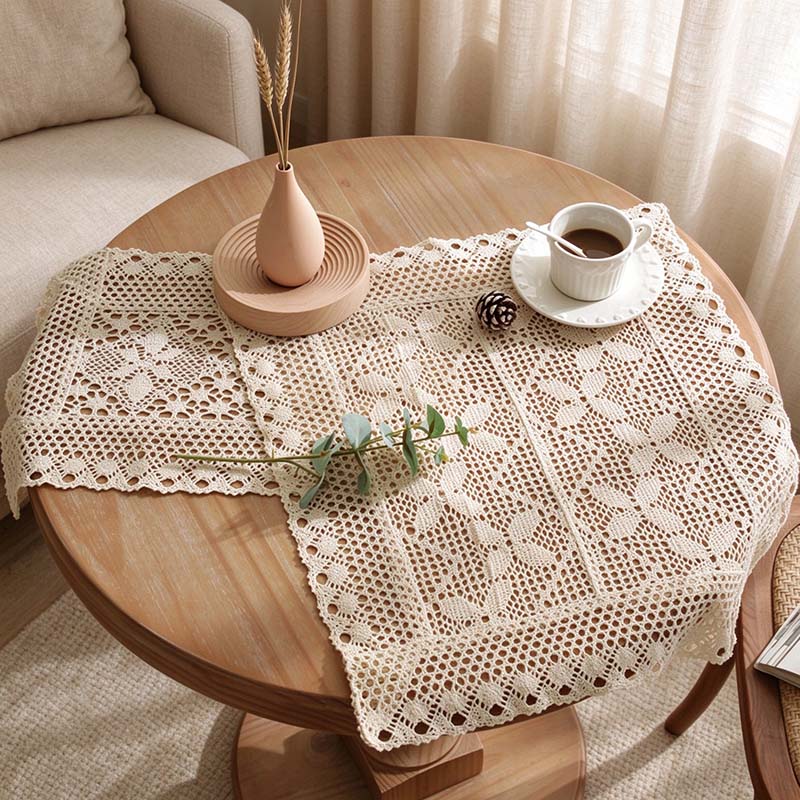 CouldNook Crochet Placemat - Openwork Patterns and Decorative Edge Variations