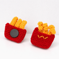 CouldNook Yarn Food Refrigerator Magnet - Assorted Snack Shapes