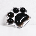 CouldNook Transparent Wrist Rest - Rounded Paw-Shaped Desk Cushion