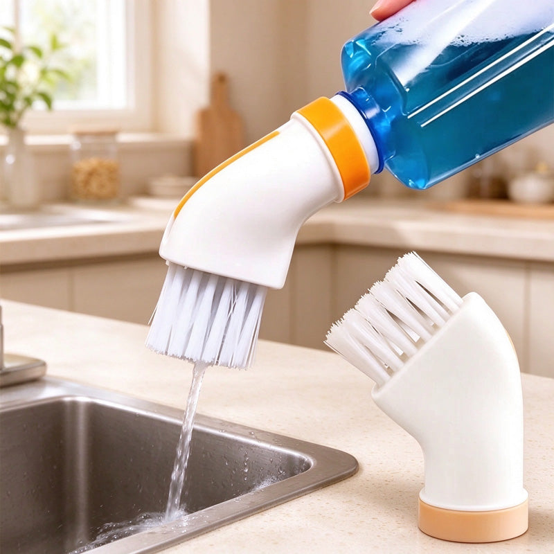 CouldNook Bottle Attachment Cleaning Brush - Angled Scrubber