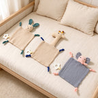Animal Crinkle Comfort Cloth with Knotted Corners