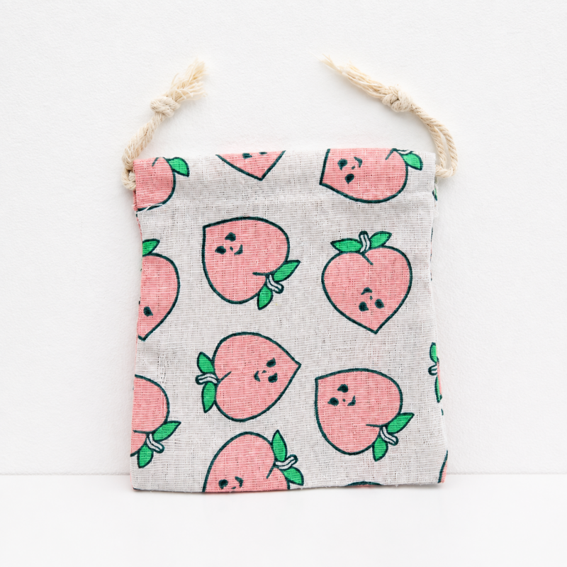 CouldNook Printed Drawstring Storage Bag - Three Size Choices