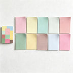CouldNook Decorative Memo Pad - Non-Adhesive Patterned Sheets for Journal Collages