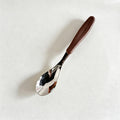 CouldNook Wood Look Stainless Flatware - Long Short Options (0731谭琪-MK2SSEP6K16DS14)-OK