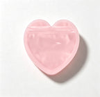 CouldNook Heart Shape Storage Pouch - Translucent Mini Case