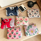 CouldNook Printed Mini Pouch - Six Floral and Animal Designs