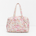 CouldNook Quilted Floral Tote Bag - Long Handles and Size Options