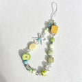 CouldNook Apple Fish Beaded Phone Charm - Loop Cord Attachment