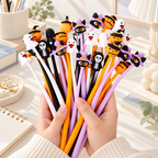 CouldNook Halloween Gel Pen - Ghost and Witch-Hat Character Toppers
