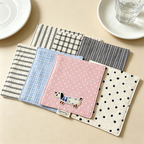 CouldNook Checked Drink Coaster - Warm Table Accent