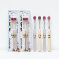 CouldNook Dog Pattern Toothbrush - Wide Head and Clear Handle