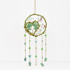 CouldNook Tree of Life Dreamcatcher Ornament - Heart Stone Center