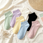 CouldNook Breathable Ankle Socks - Soft Daily Essential