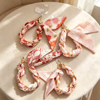 CouldNook Rose Scarf Phone Wrist Strap - Relaxed Braided Loop