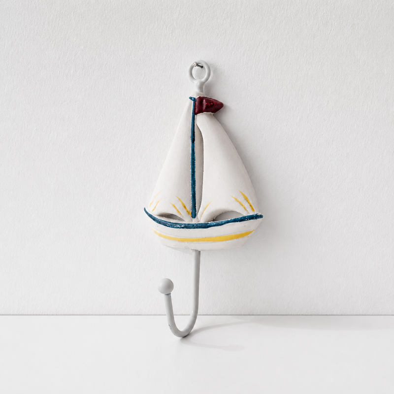 CouldNook Nautical Wall Hook - Nine Coastal Character Designs