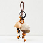 CouldNook Natural Seed Shell Chime - Beads and Braided Loop