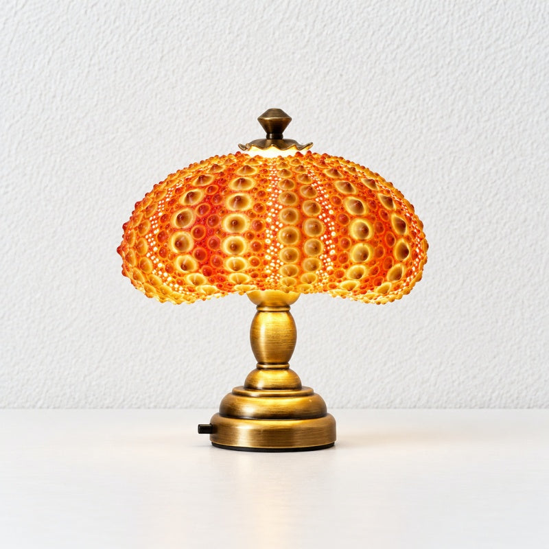 CouldNook Mini Sea Urchin Night Light - Dotted Shade And Tiered Base