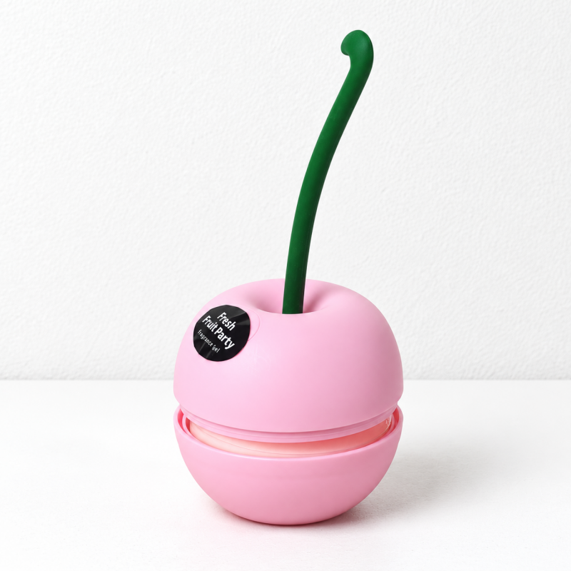 CouldNook Pink Cherry Gel Air Freshener - Curved Stem
