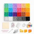 CouldNook Fusion Bead Material Kit - Color Trays and Tool Options
