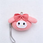 CouldNook Cotton Rabbit Character Coin Purse - Kiss-Lock Wristlet Design