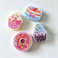 CloudNook Dessert‑Shaped Sponge Scrub‑4PCS Cute Kitchen Dish Sponge