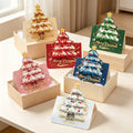 CouldNook Christmas Tree Greeting Card - Layered Pop-Up Design