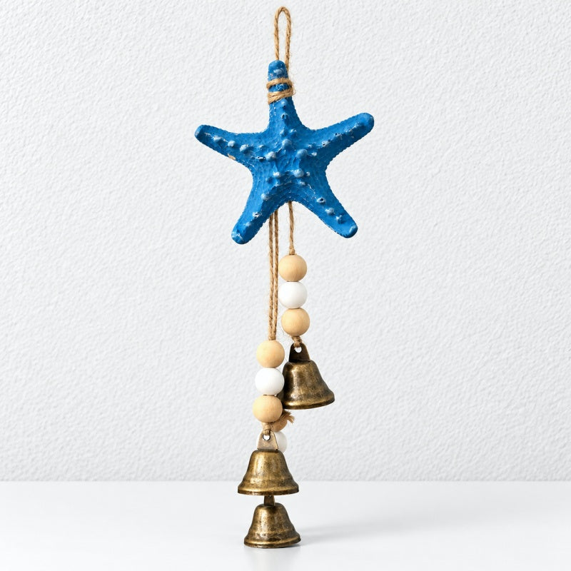 CouldNook Coastal Wind Chime - Sea Shapes Beads and Bells